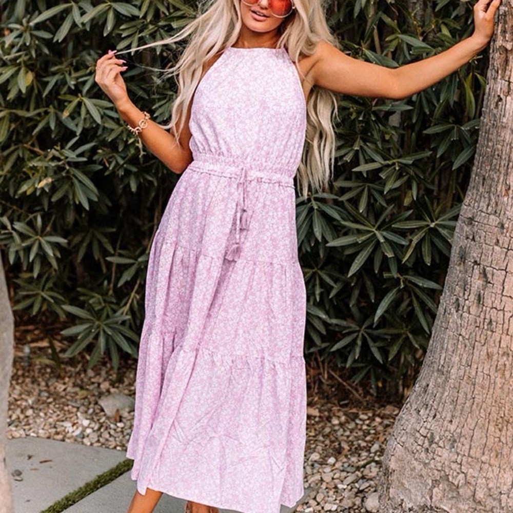 Impressions Boutique Spring Fever Midi Dress